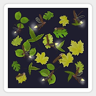 Magical Fireflies Magnet